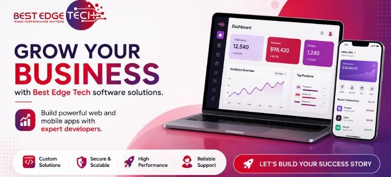Business growth with software solutions